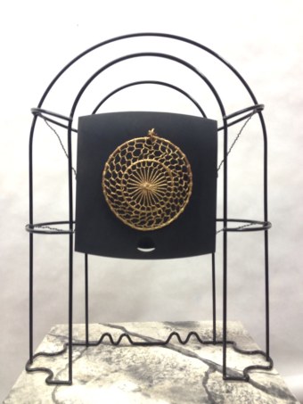 Big Bang Architecture~Found Objects,Paint~12X4X16