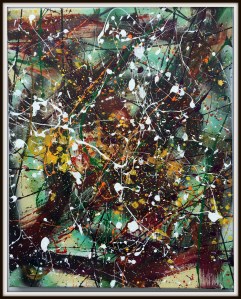 Sunday Abstract~Acrylic on Canvas~16X20