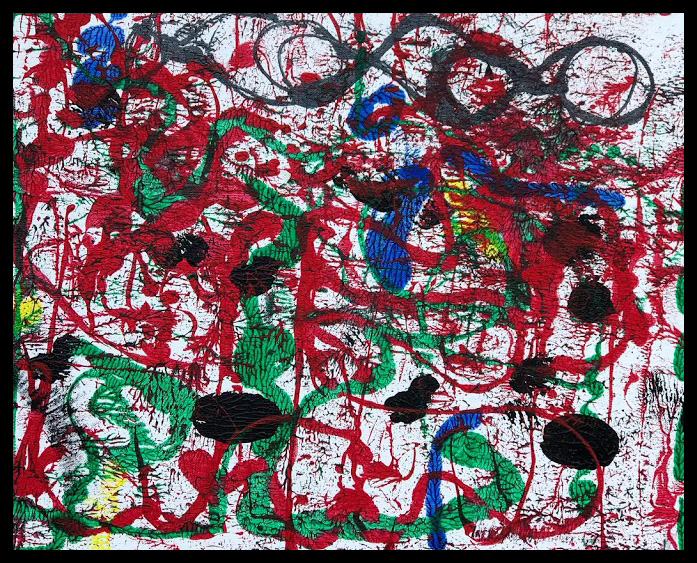 Nexus I~Mixed Media on Canvas~20 x 16